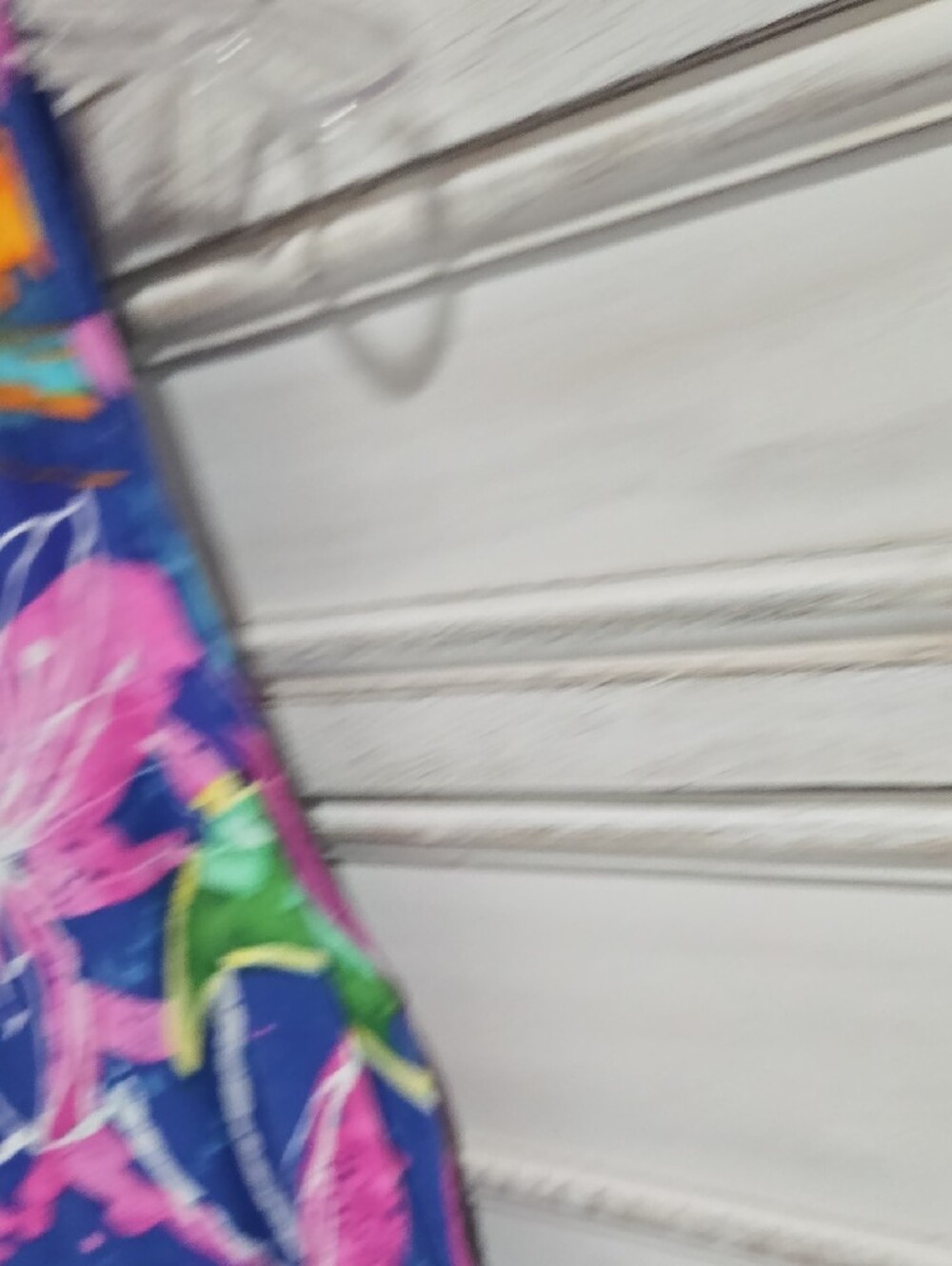 Jams World Multicolor Swirl Print Midi Dress with Purple, Pink, Blue and Orange - Picture 12 of 15